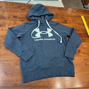 Under Armour women’s blue speckled hoodie sweatshirt size XS